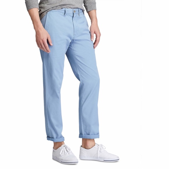 Polo By Ralph Lauren Stretch Straight Fit Chino 36/34 - Picture 2 of 7